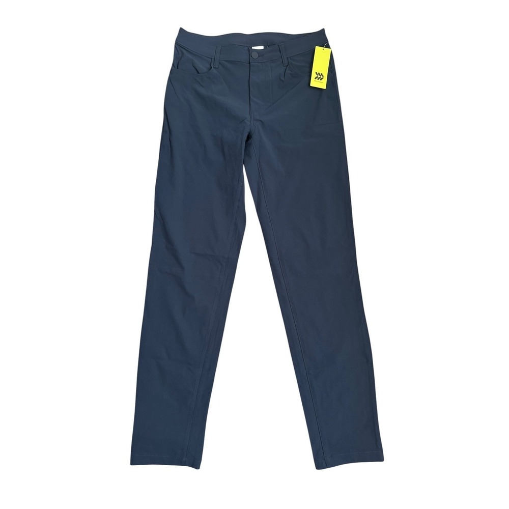 All in Motion Mens Golf Pants Dark Blue 36x30 Stretch Performance Trousers NEW